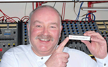 Brian Jones With The News Cart