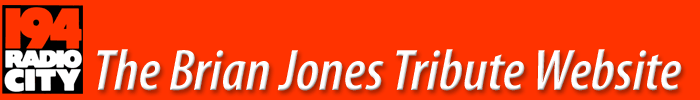 The Brian Jones Radio City Tribute Website